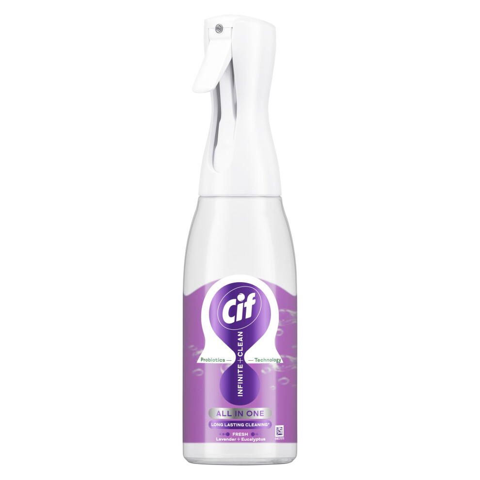 Cif Infinite Clean Lavender Eucalyptus All In One Cleaner Spray With Probi