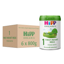 HiPP Organic 1 First Infant Baby Milk Powder Formula from Birth 800g Pack o