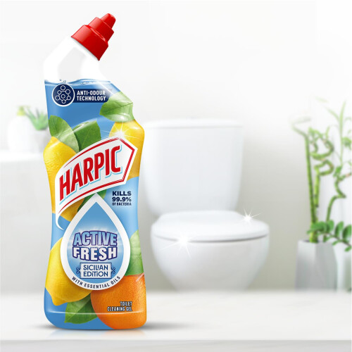 Harpic Harpic Active Fresh Toilet Cleaning Gel, Sicilian 2