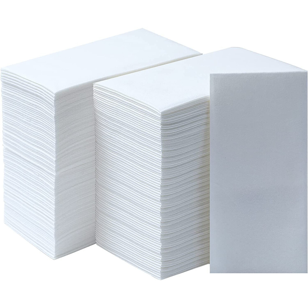 Dadawu Linen Feel Napkins Disposable Napkins Clothlike Decoration Serviette