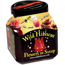 Wild Hibiscus Flowers In Syrup 250G