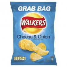 Walkers Cheese and Onion Potato Crisps 50 g Pack of 32