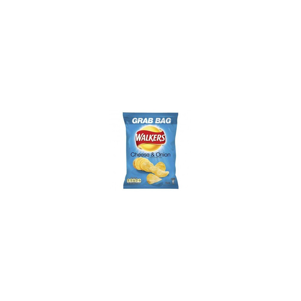 Walkers Cheese And Onion Potato Crisps 50 G Pack Of 32