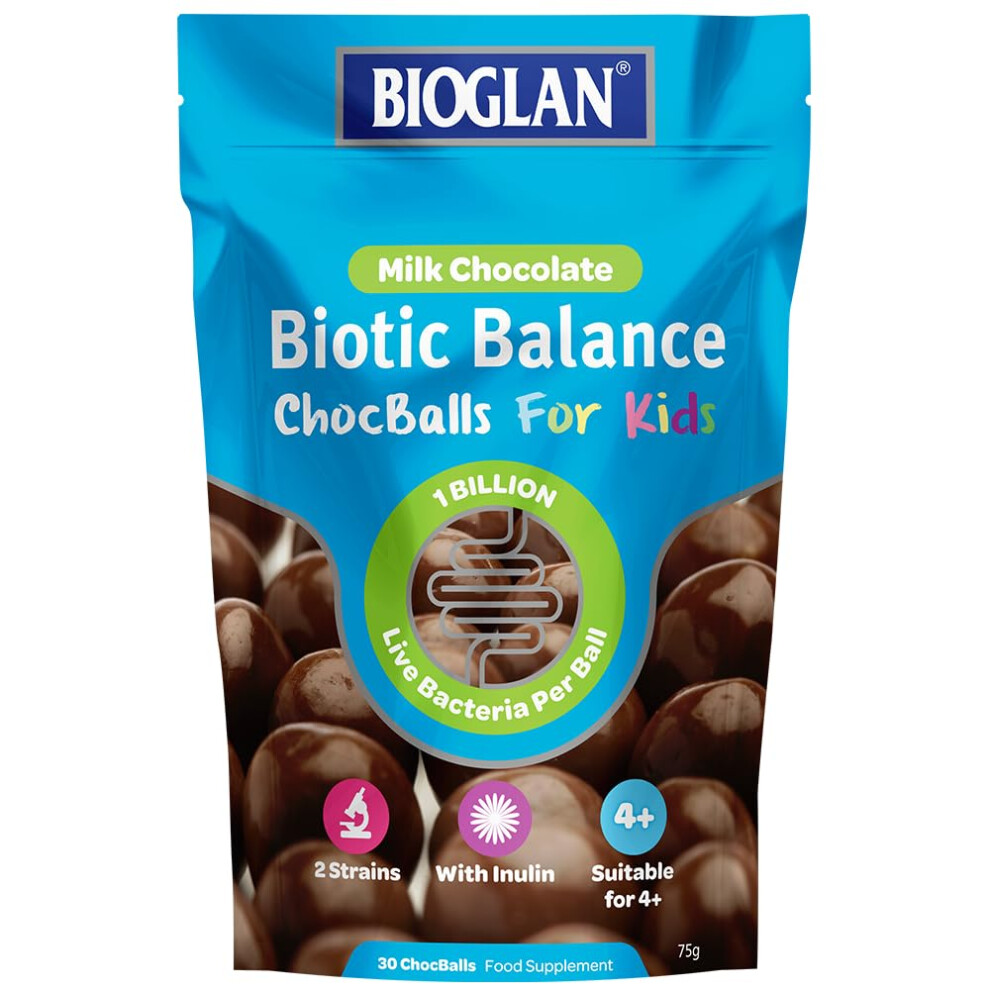 Bioglan Biotic Balance Milk Chocballs, Pack Of 1