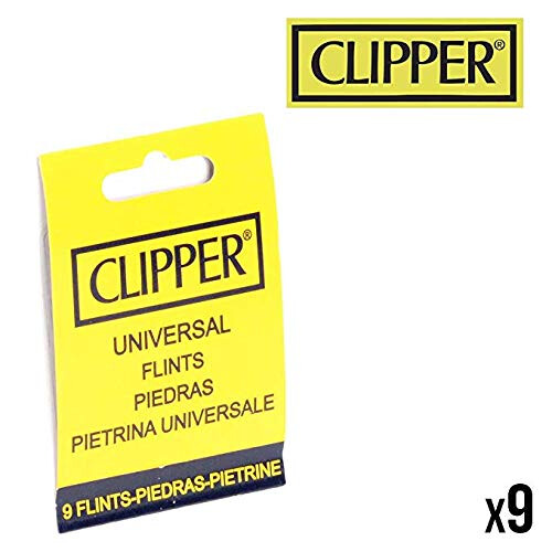Clipper Pack of 9 Clipper lighter flints 1