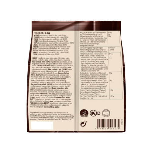 Callebaut Callebaut Dark Chocolate Drops 70 400g Bag 2