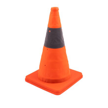 Collapsible Safety Traffic Cones 30cm Reflective Orange Pop Up for Driveway Road Parking and Traffic Control