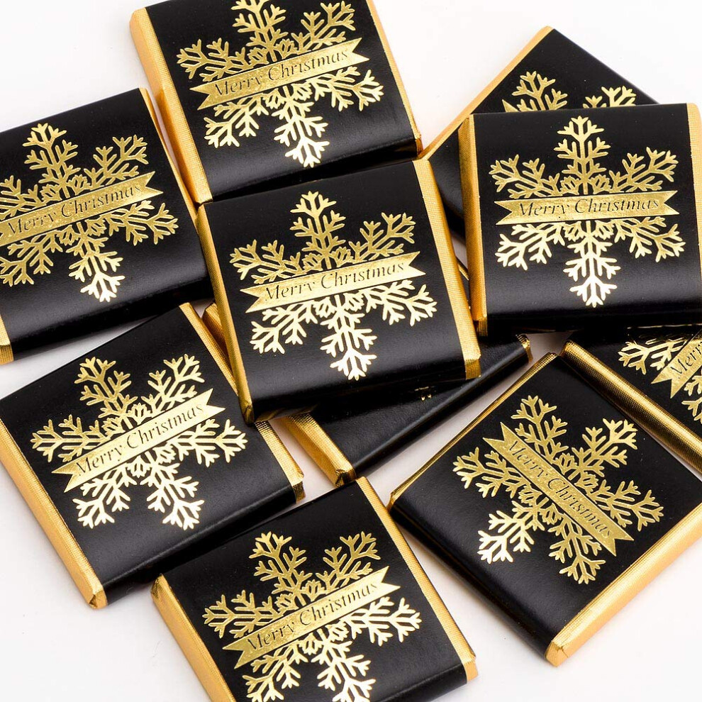 Italian Options Snowflake Merry Christmas Chocolate Neapolitans And G Black