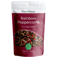 Viva Doria Rainbow Peppercorns Four Peppercorn Blend Whole Black Green Pin