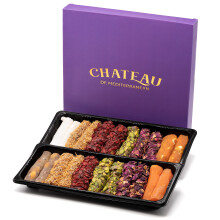 Chateau de Mediterranean Turkish Delight Fingers Assortment  360 g  Unique