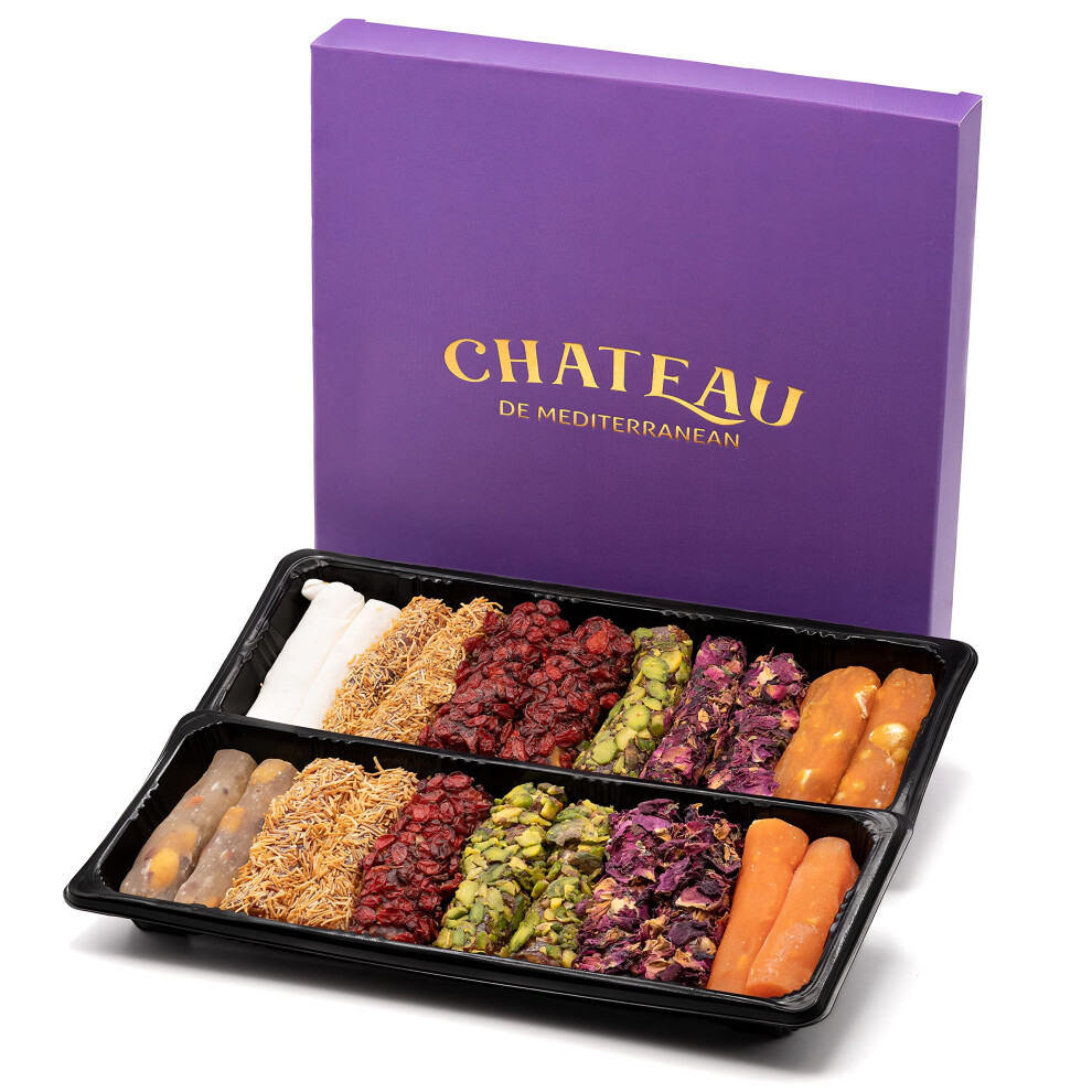 Chateau De Mediterranean Turkish Delight Fingers Assortment 360 G Unique