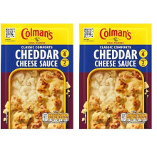 Colmans Cheddar Cheese Sauce Mix 40g Pack of 2