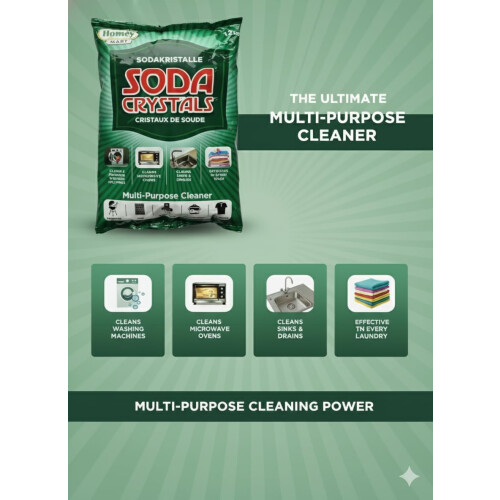 Soda Crystals 1.2kg MultiPurpose Cleaner Degrease 2
