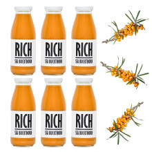 PRESSUICE Fresh Rich Sea Buckthorn Juice not from concentrate 6 bottles p