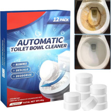 12PCS Toilet CleanerToilet Cleaner TabletsToilet Descaler Heavy DutyToilet