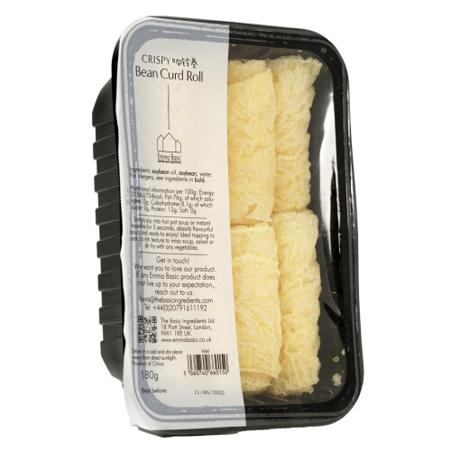Emma Basic  Crispy Bean Curd Roll  Soy Beancurd  Hot Pot  Vegan  Gluten Fre