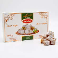Sebahat Turkish Delight Lokum in Gift Box Pistachio 360g