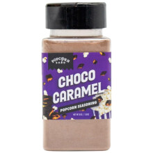 Chocolate Caramel Popcorn Seasoning DIY Popcorn Seasoning Movie Night Make