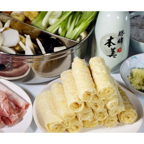 Emma Basic  Crispy Bean Curd Roll  Soy Beancurd  Hot Pot  Vegan  Gluten Fre 1