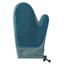 Pet Gloves Grooming for Cats Double Sided Glove for Gentle Hair Removal Gentle Massage for Pets Removes Long or Shorthaired Cat and Dog Fur