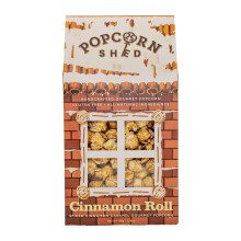 Popcorn Shed Cinnamon Roll Gourmet Popcorn 1 x 80g Spiced Cinnamon Caramel