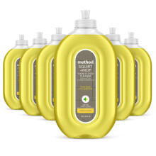 Method All Surface Eco Floor Cleaner Lemon and Ginger 739 ml Pack of 6