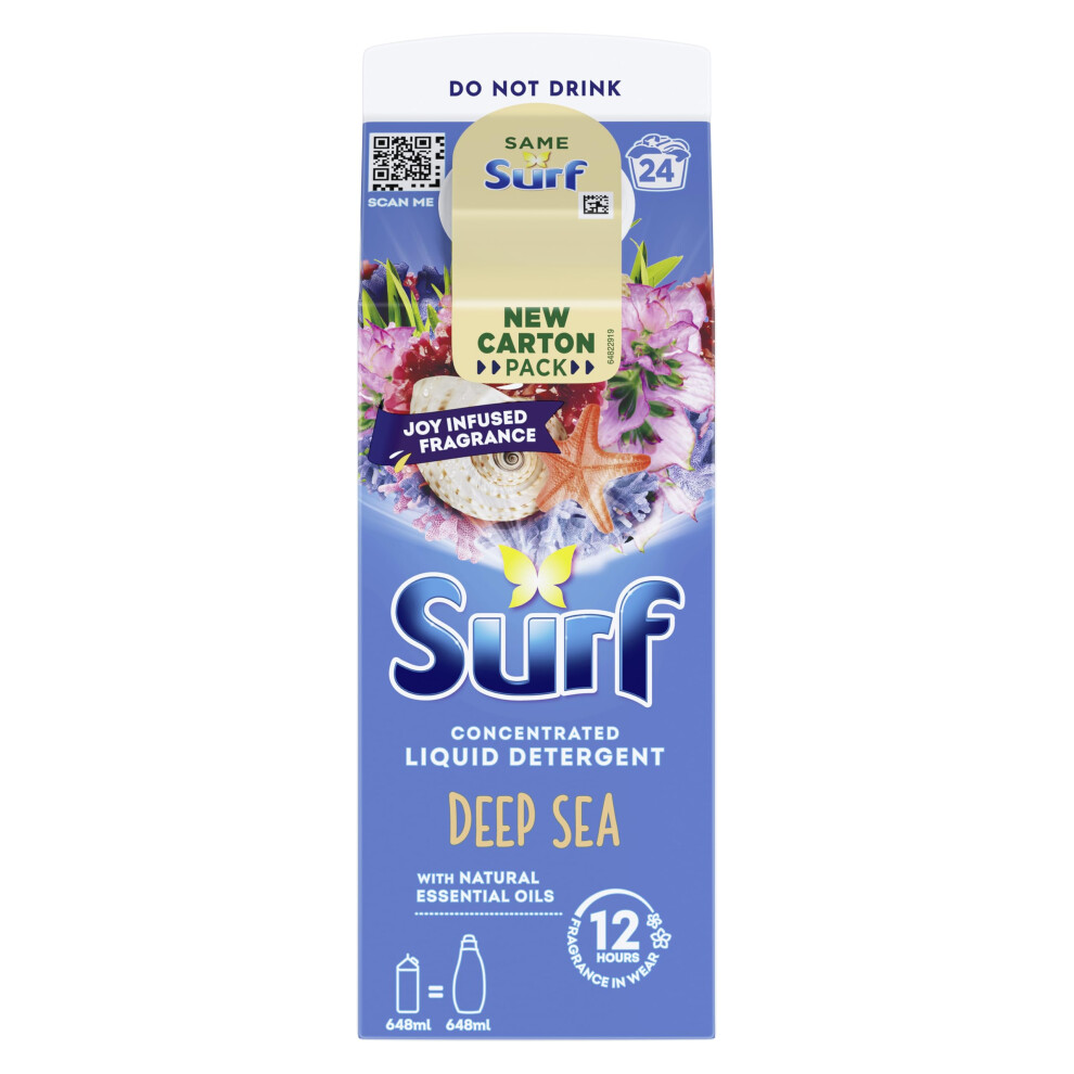 Surf Deep Sea Laundry Washing Liquid Detergent With A Joyinfused Fragrance