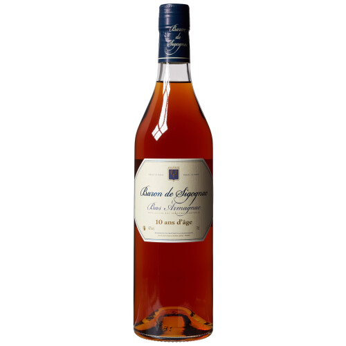 Baron De Sigognac 10 Ans Bas Armagnac Brandy 70 cl 1