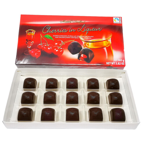 Maître Truffout Cherries in Liqueur 165g 2