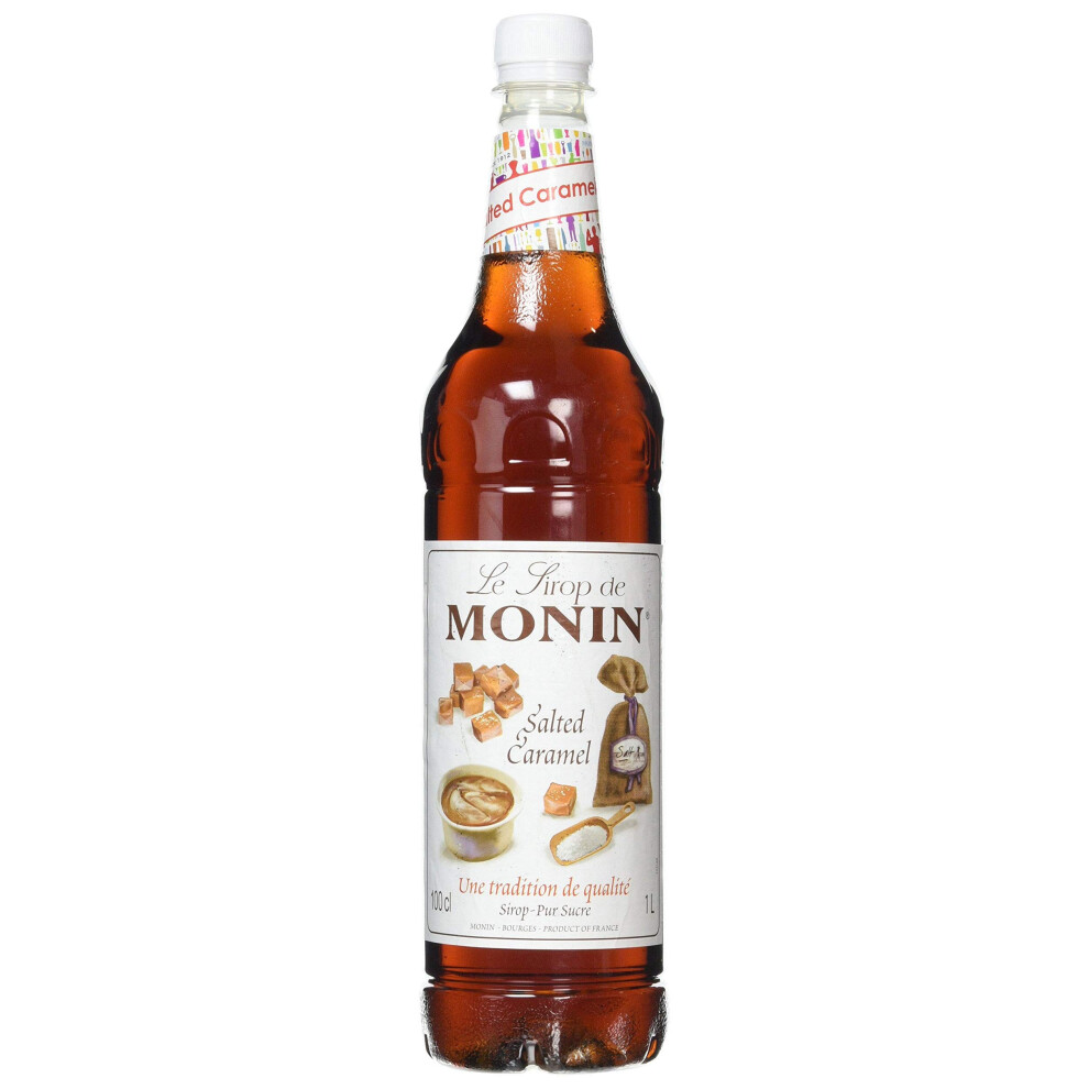 Monin Salted Caramel Syrup Syrups And Cordials 1L Single