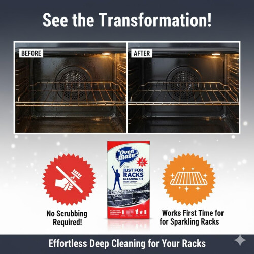 Oven Mate Just for Racks Kit Clear 500 ml 1