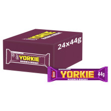 Nestlé Yorkie Raisin and Biscuit Milk Chocolate Bars 24 x 44 g