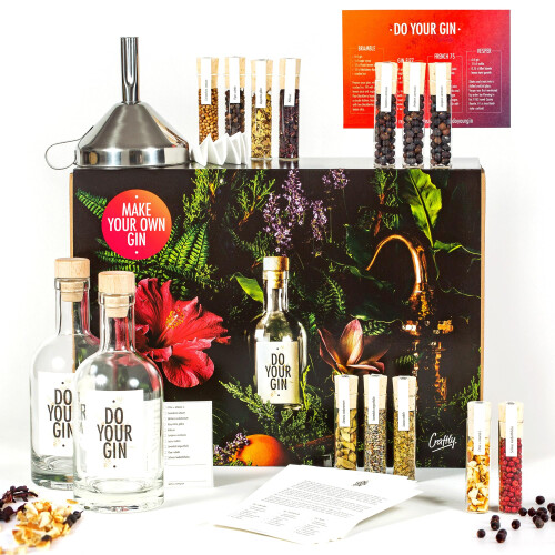 DO YOUR GIN l DIY GinMaking Infusion Kit  Cocktail Kit  Bartender Gift Bask 1