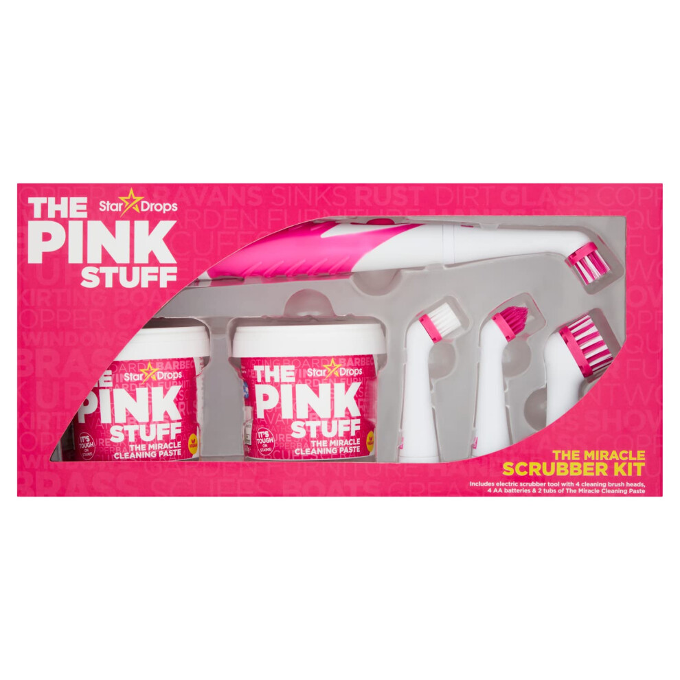 Stardrops The Stuff The Miracle Scrubber Kit 2 Tubs Of The Miracle Pink