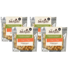 Joe Sephs Toffee Apple with Cinnamon Popcorn Snack Bag Handmade in UK Suit