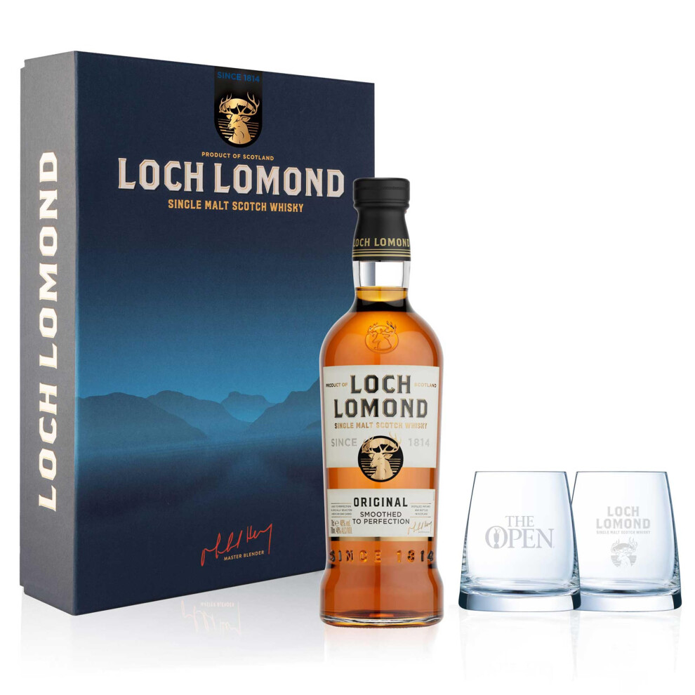 Loch Lomond Original Single Malt Whisky Gift Set 70Cl Awardwinning Single