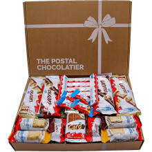 Bueno Hamper Box with White Chocolate and Kinder Card Perfect Large Variety