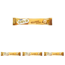 McVities Gold Billion Chocolate Wafer Bar 395g Pack of 4