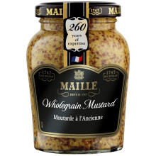 Maille Wholegrain since 1747 Mustard for pork beef and salad dressings 210