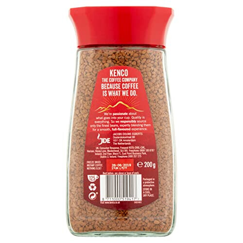 Kenco Kenco Smooth Instant Coffee 200g (Pack of 2