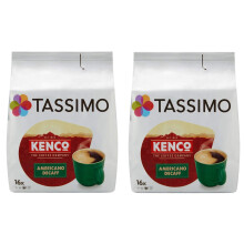 Tassimo T Discs Kenco Americano Decaf 2 Pack 32 T Discspods 32 Servings