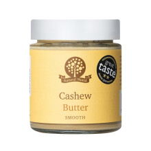 Nutural World Smooth Cashew Nut Butter 170g Great Taste Award winner 100