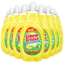 12 x Elbow Grease Washing Up Liquid 740ml Remove Stubborn Food Deposits in