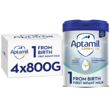 Aptamil Advanced 1 First Infant Baby Milk Powder Formula from Birth 800g Pa