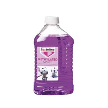 Bartoline Methylated Spirit 2 l– Premium Fuel for Alcohol Burners Stain Re