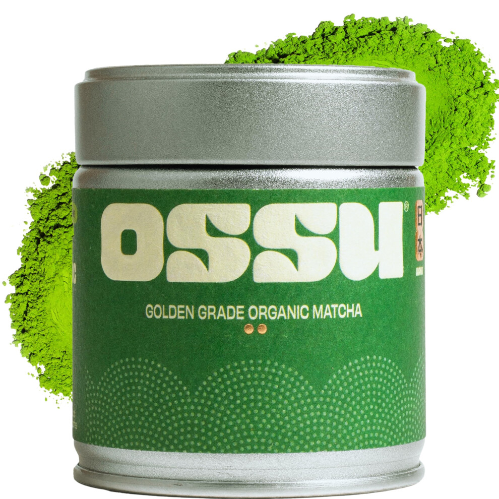 Ossu Organic Matcha Powder 40G - Golden