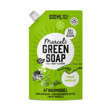 Marcels Green Soap Washingup Liquid Refill Basil Vetiver Dishwashing Liq