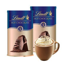 Lindt Hot Chocolate Drink Bundle Pack of 2 x 300g Lindt Lindor Make Your O