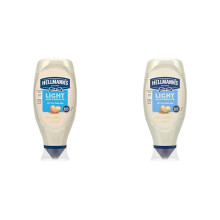 Hellmanns Light Mayonnaise 100 recycled plastic bottle light mayo for sandw