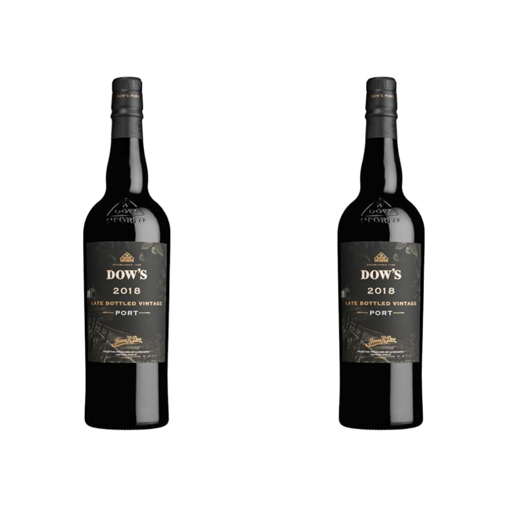 Dow's Late Bottled Vintage Lbv Port 75Cl Pack Of 2
